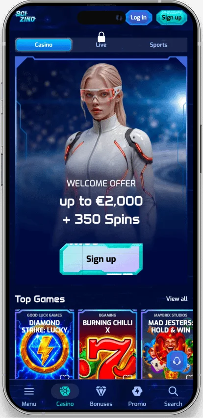 Scizino application